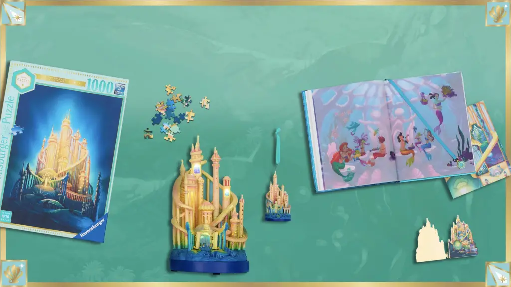 Ariel Little Mermaid Castle Collection