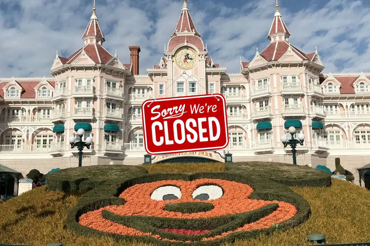 Disneyland Paris Closed, More Closures Announced!