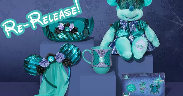 Disney Minnie Mouse The Main Attraction Haunted Mansion Product Re-Release Date!