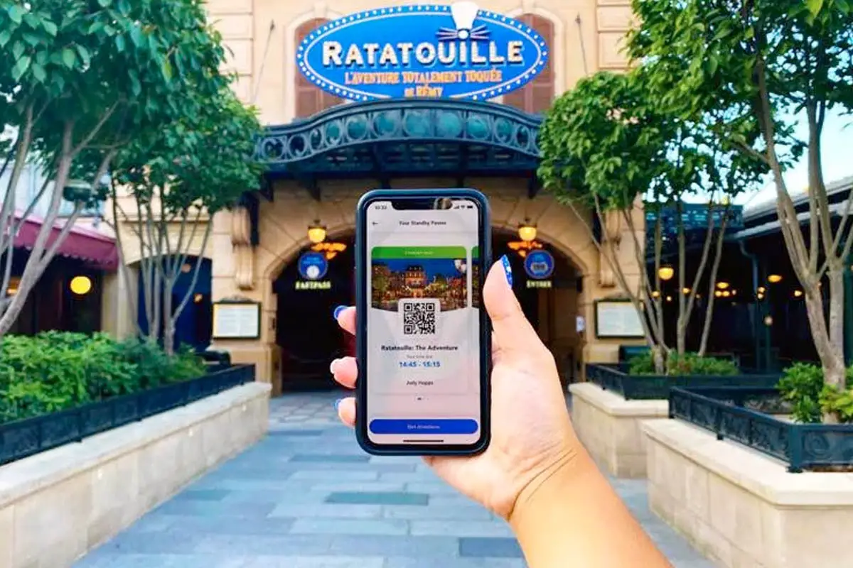 Disneyland Paris New Digital “Standby Pass”