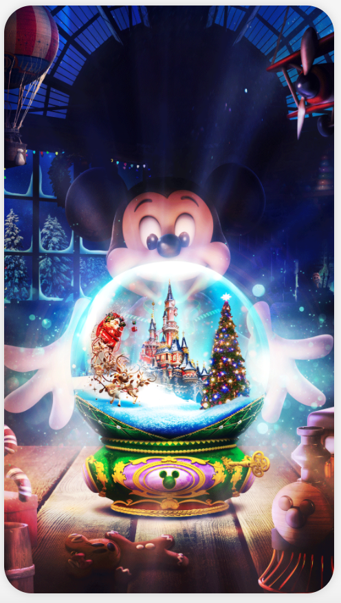 Day 4 : Disneyland Paris Christmas Advent Calendar | Video Backgrounds