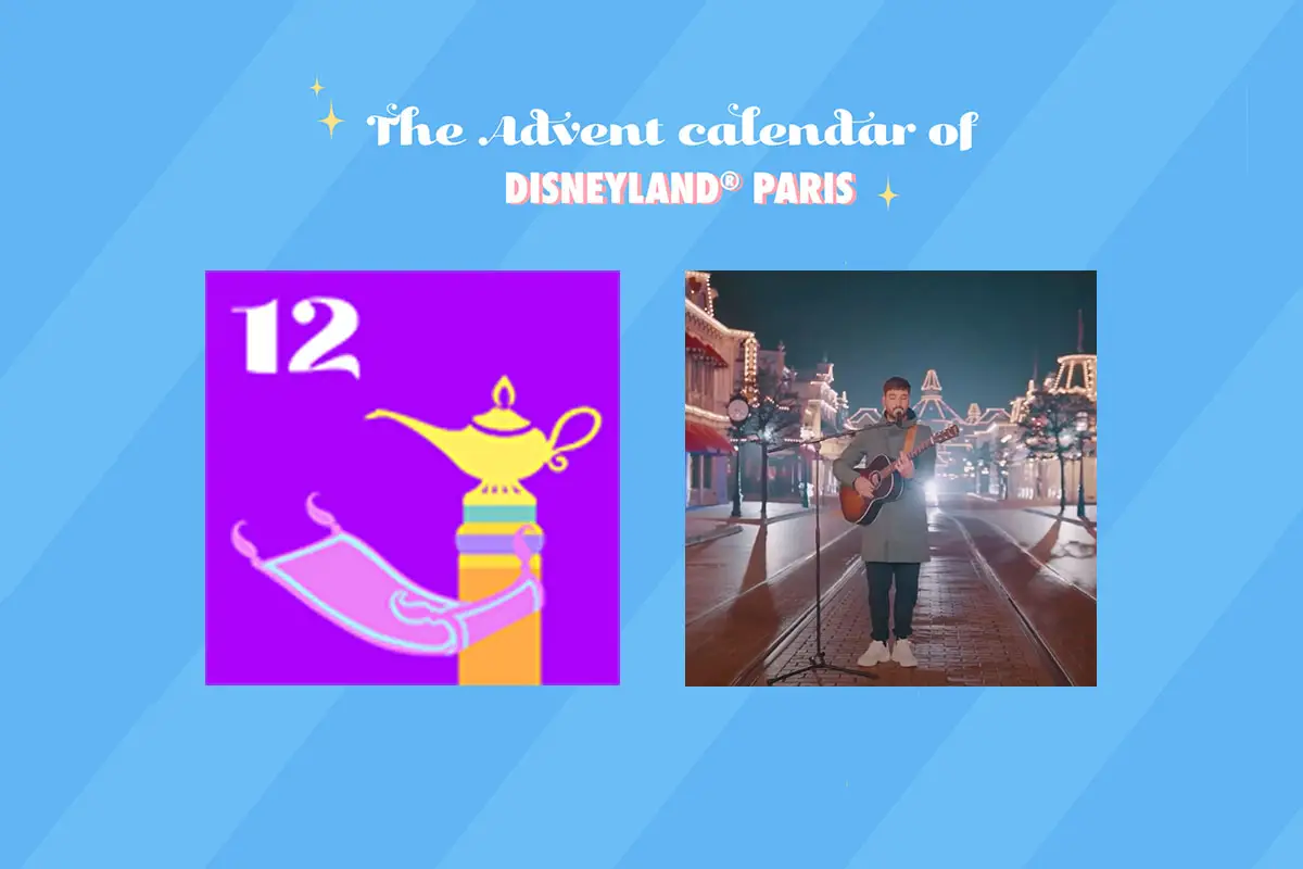 Day 12 Christmas Live at Disneyland Paris: Disneyland Paris Christmas Advent Calendar