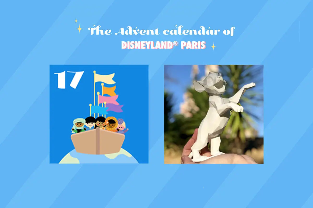 Day 17 Win Richard Orlinski Simba Figure : Disneyland Paris Christmas Advent Calendar