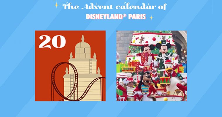 Day 20 Disneyland Paris Christmas Parade : Disneyland Paris Christmas Advent Calendar