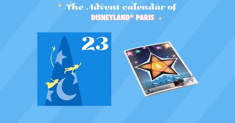 Day 23 Mickey Mouse Christmas Lantern : Disneyland Paris Christmas Advent Calendar