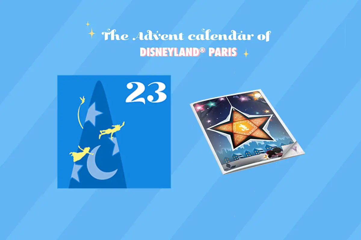 Day 23 Mickey Mouse Christmas Lantern : Disneyland Paris Christmas Advent Calendar