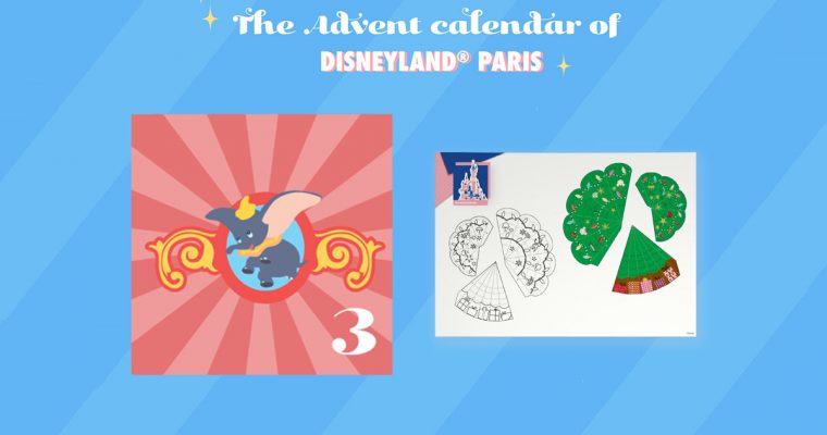 Day 3 Craft Activity: Disneyland Paris Christmas Advent Calendar