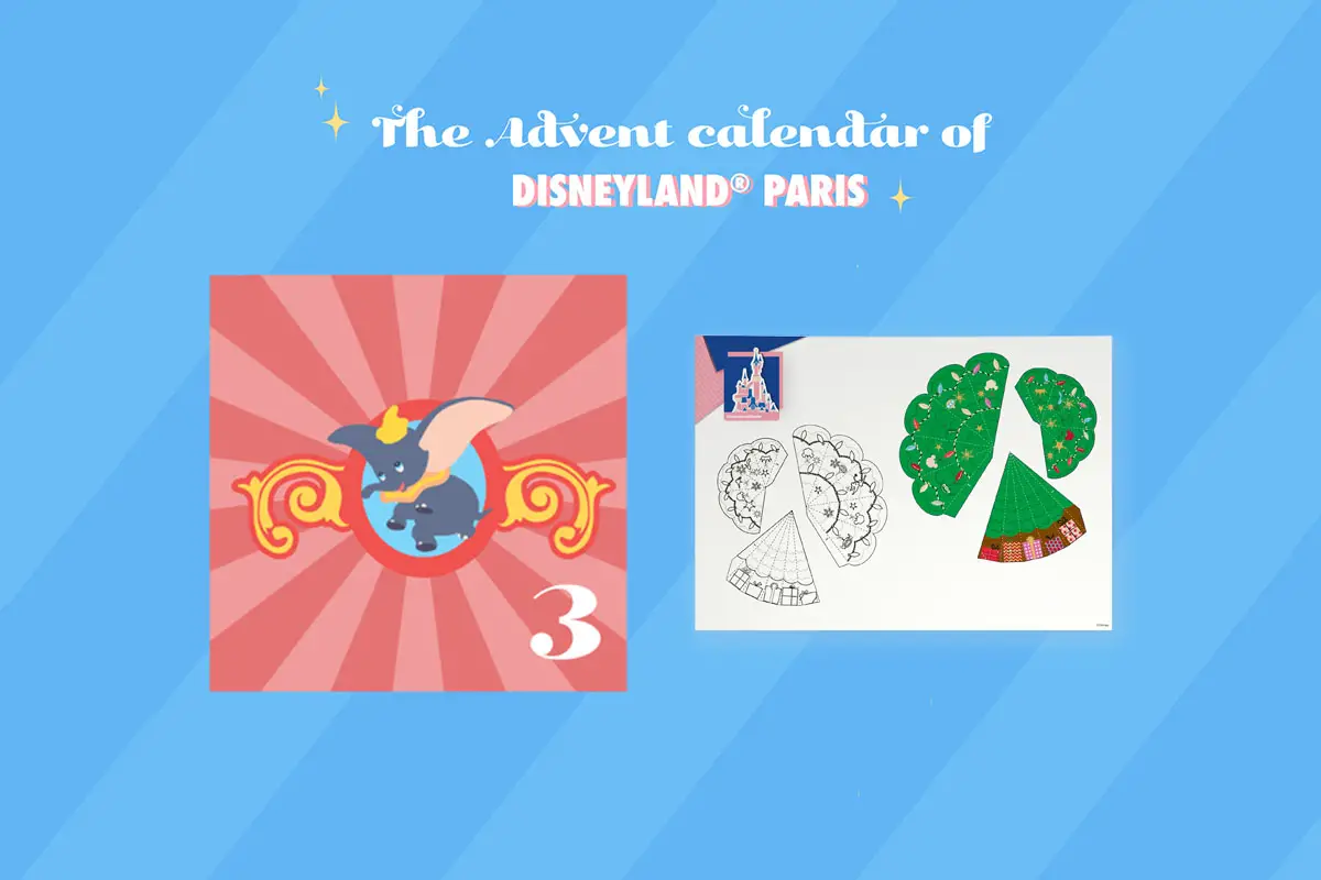 Day 3 Craft Activity: Disneyland Paris Christmas Advent Calendar