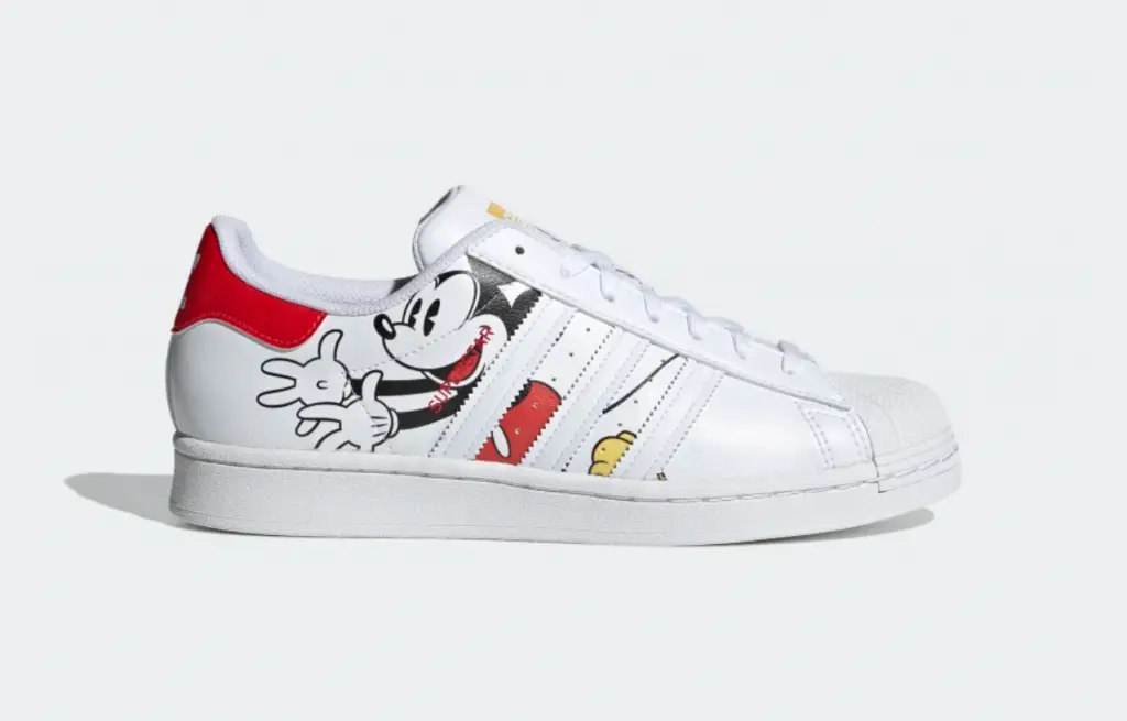 Adidas Mickey Mouse Superstar shoes - £75