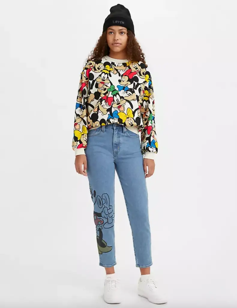 Levis Disney boyfriend jeans £120