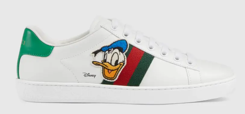Women's Disney x Gucci Donald Duck Ace sneaker