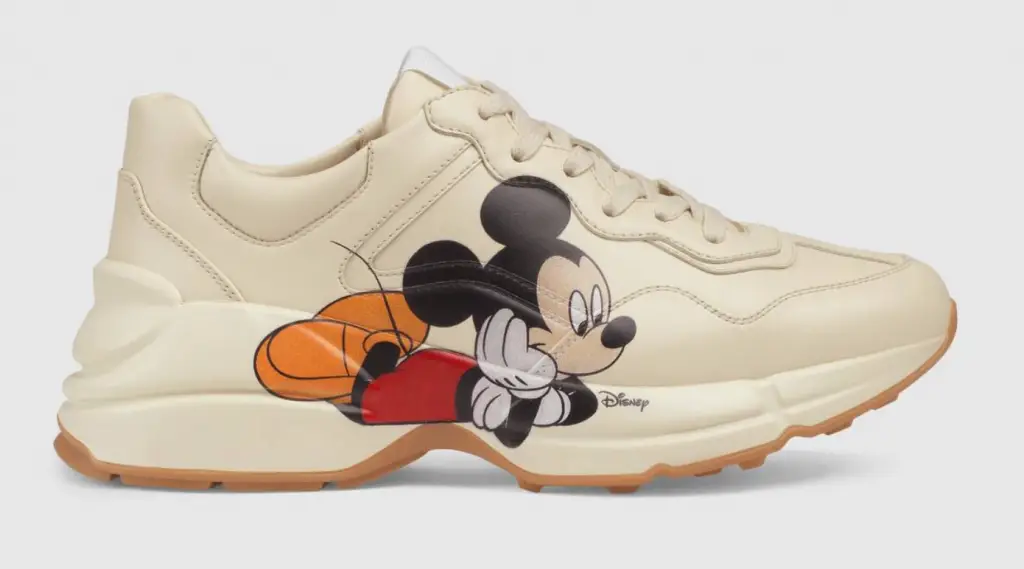 Women's Disney x Gucci Rhyton sneaker