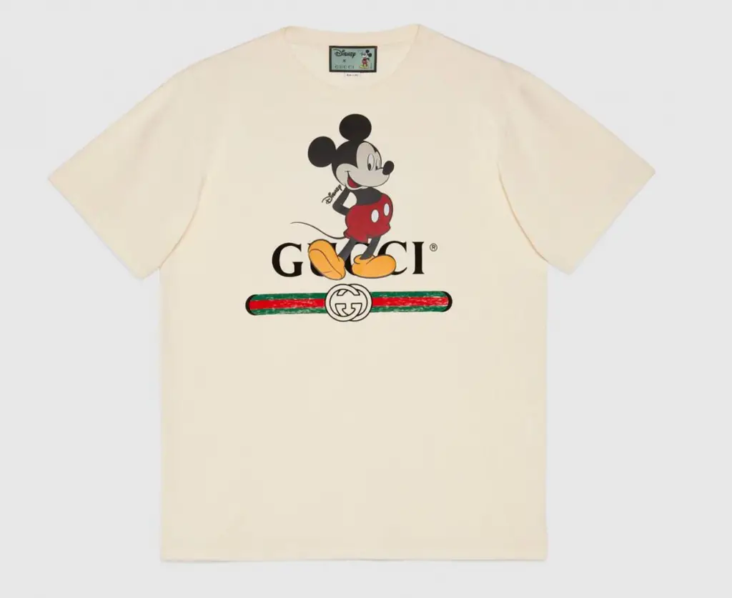 Disney x Gucci oversize T-shirt