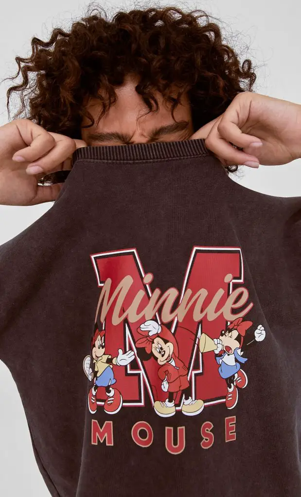 Stradivarius Minnie sweatshirt, £12.99