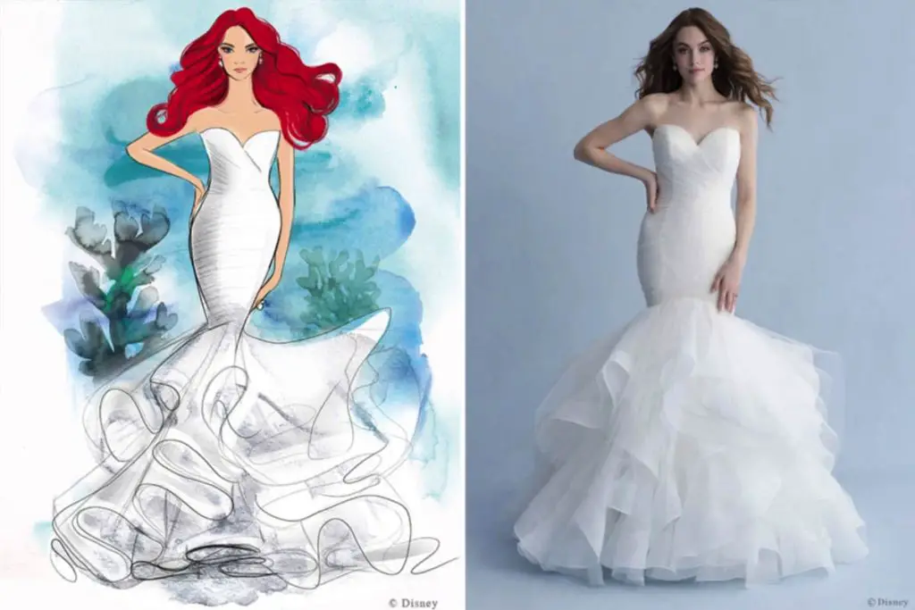Disney Ariel Wedding Dress