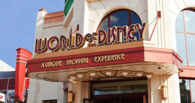 The World of Disney Store at Disneyland Paris Reopening on Weekends Up To February 14th