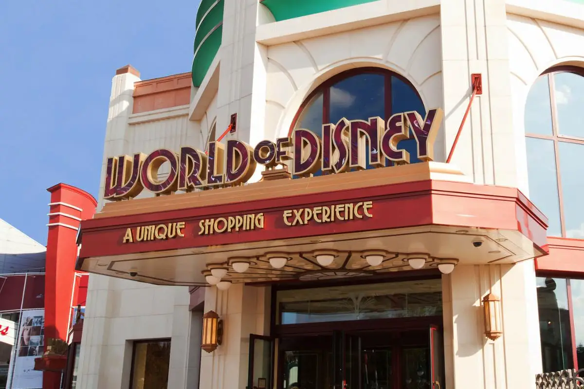 The World of Disney Store at Disneyland Paris Reopening on Weekends Up To February 14th