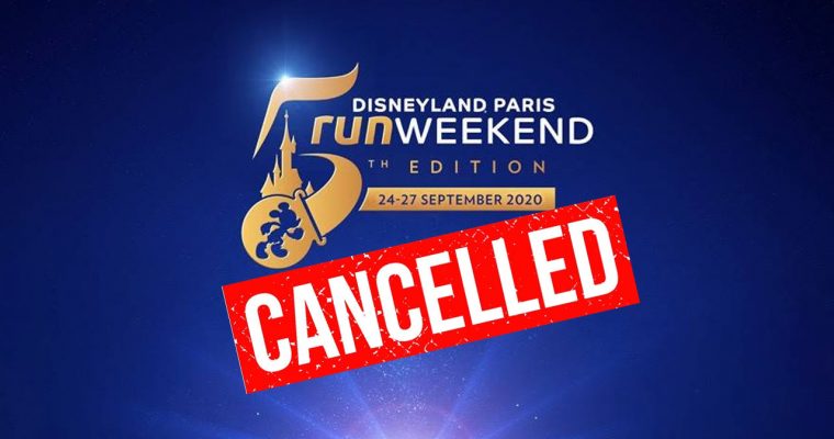 Disneyland Paris Run Weekend 5th Edition Cancelled for 2021!