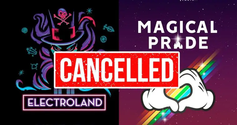 Disneyland Paris Pride and Electroland Events are Cancelled for Summer 2021