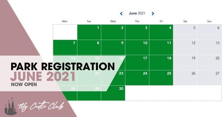 Disneyland Paris Advanced Registration JUNE 2021 Is Now Open!