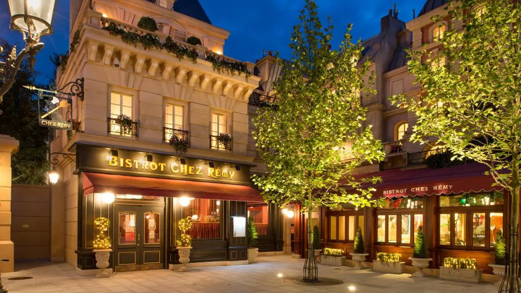 Bistrot Chez Rémy Disneyland Paris, Best Themed Restaurant at the Walt Disney Studios