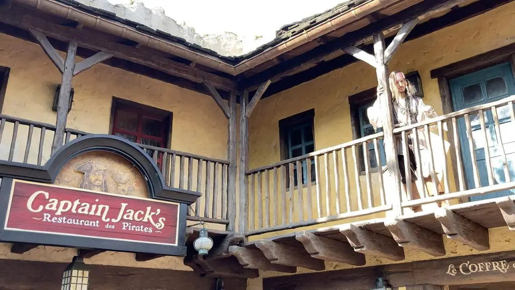 Best Themed Restaurant at Disneyland Paris, captain jacks