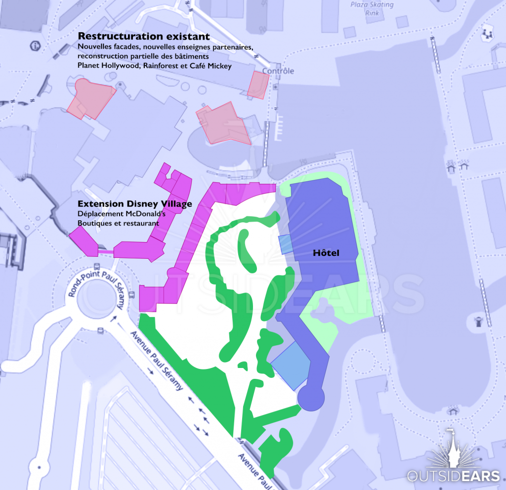 RUMOUR: Possible Plans Revealed for the Expansion of Disney Village and New Disney Hotel at Disneyland Paris