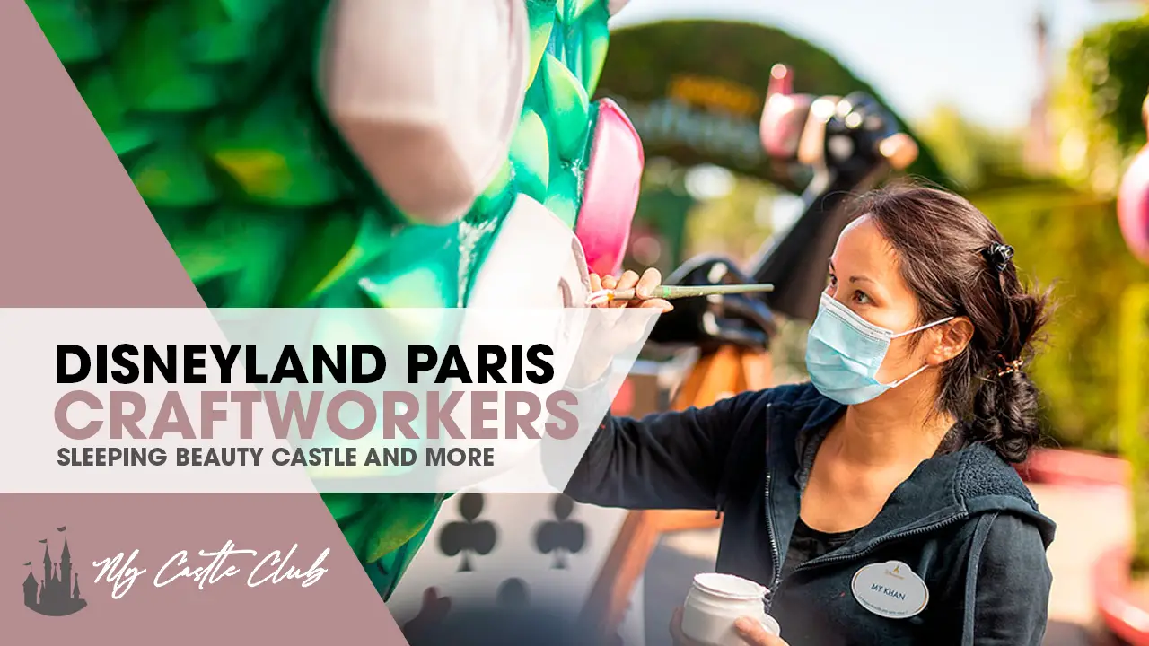 Disneyland Paris Craftworkers : Sleeping Beauty Castle, Props, Decorations and more!