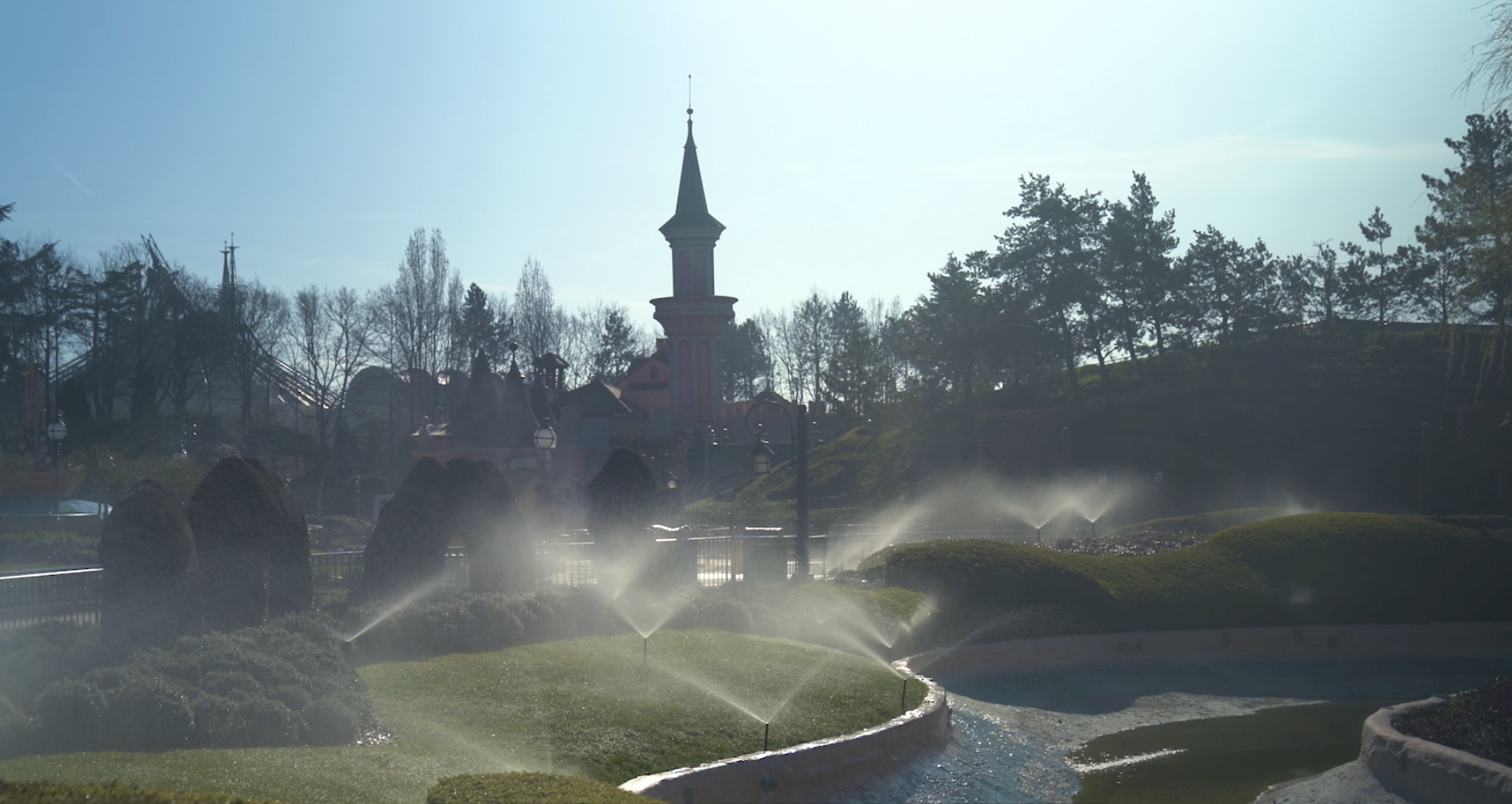 Disneyland Paris Water Conservation and Preservation.
