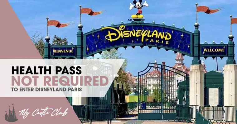 French authorities rule out mandatory Health Pass to enter Disneyland Paris