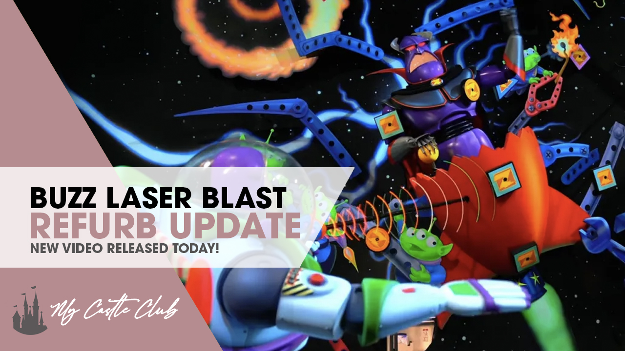 VIDEO: Disneyland Paris Releases New Video Inside the Refurbished “Buzz Lightyear Laser Blast”