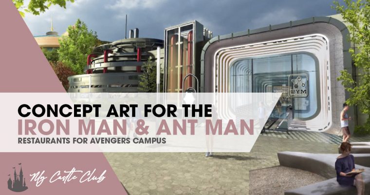 Disneyland Paris CONCEPT ART: Iron Man & Ant-Man Restaurants for Avengers Campus Feature Hulkbuster and Quantum Tunnel