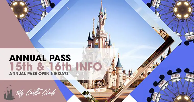 Disneyland Paris Annual Pass Holder Re-Opening Information