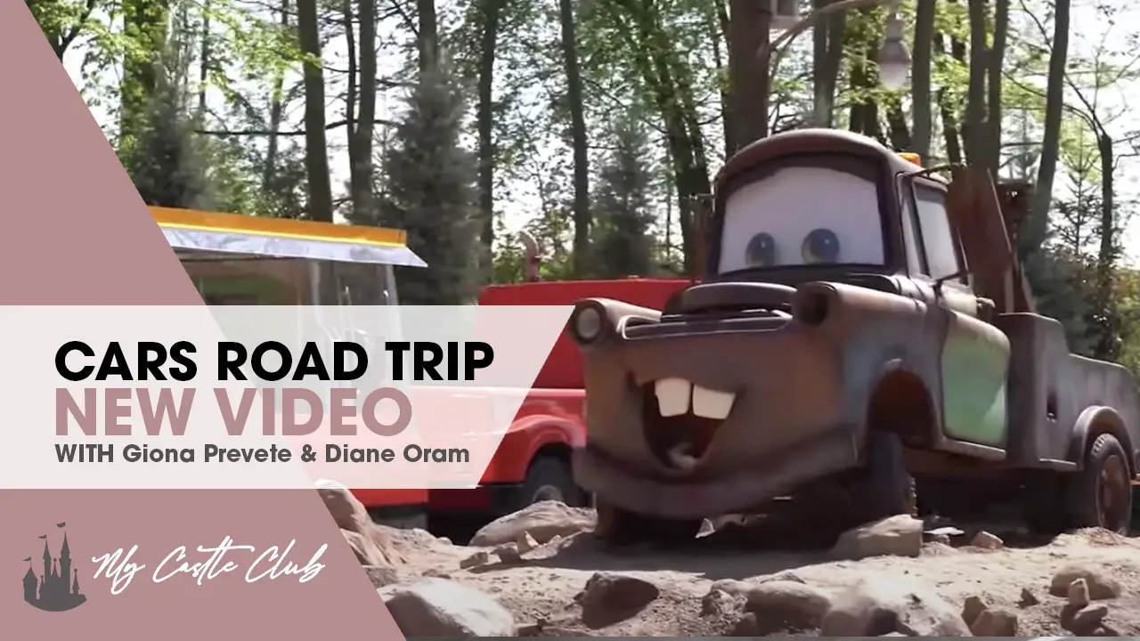 New Video Showing a Behind the Scenes Look at the Cars Road Trip Attraction at Disneyland Paris