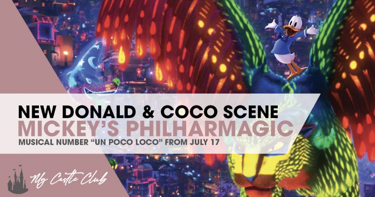 New Disney Pixar’s “Donald Duck & Coco” Scene Coming to Mickey’s PhilharMagic on JULY 17th