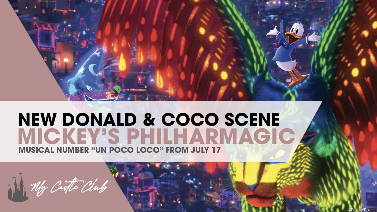 New Disney Pixar’s “Donald Duck & Coco” Scene Coming to Mickey’s PhilharMagic on JULY 17th