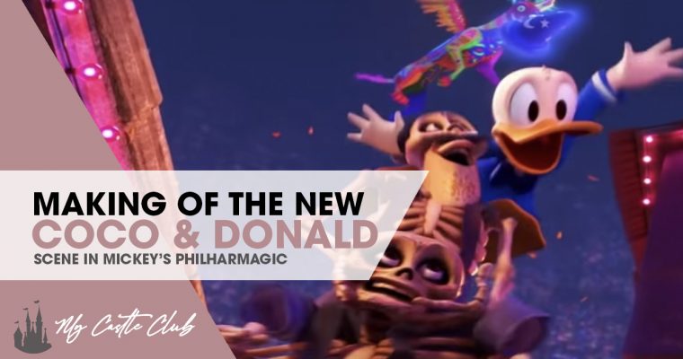 VIDEO : Behind the Scenes Look at the Making of the New “Coco” Scene in Mickey’s PhilharMagic