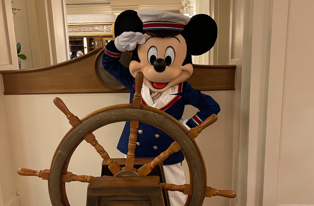 Mickey Mouse at Hotel New Port Bay Disneyland Paris