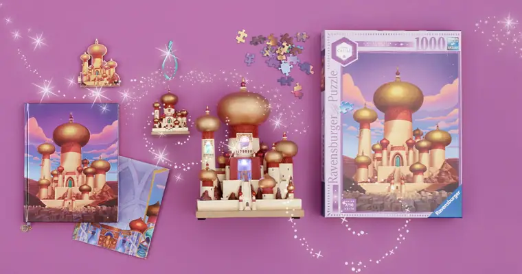 Disney Aladdin Princess Jasmine Castle Collection