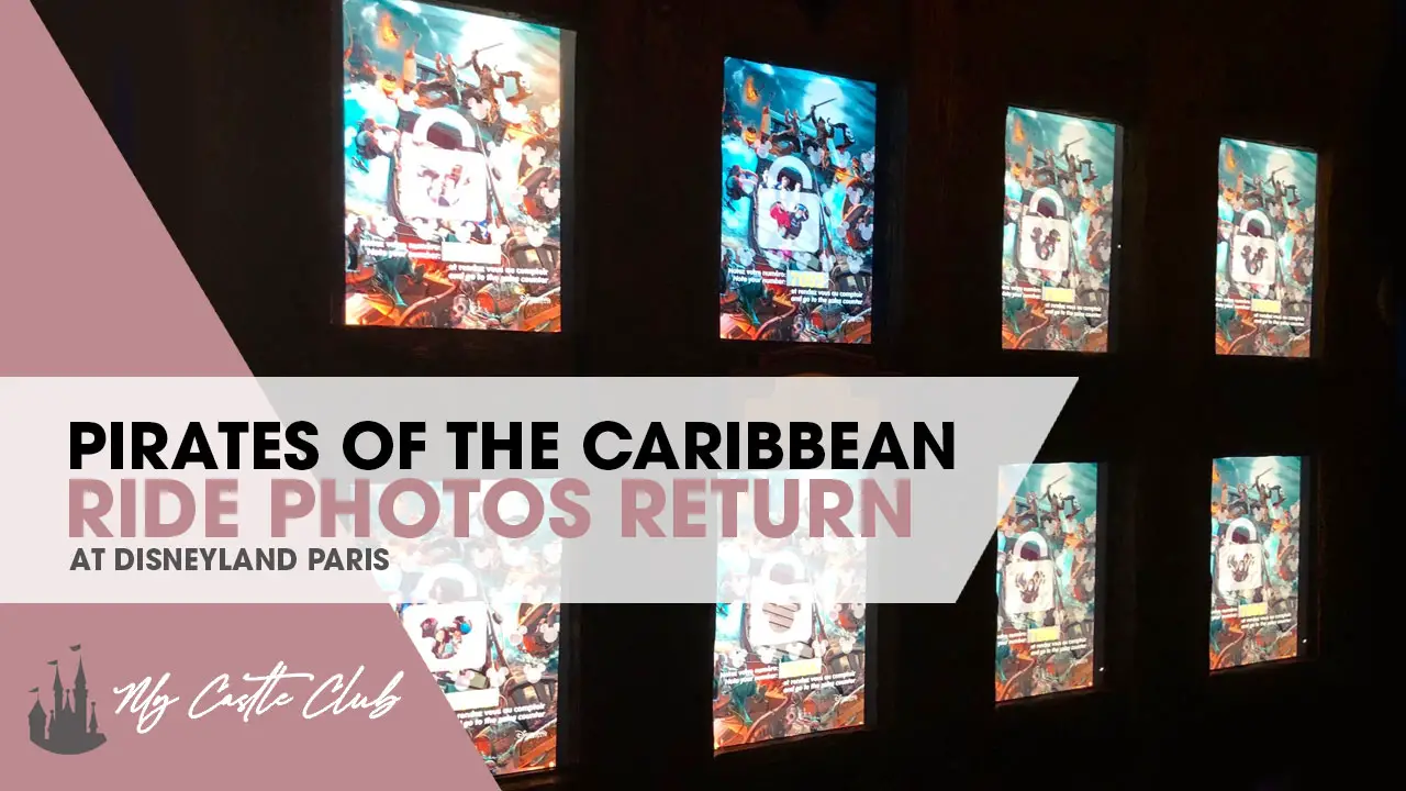 Pirates of the Caribbean Attraction Photos returning at Disneyland Paris!