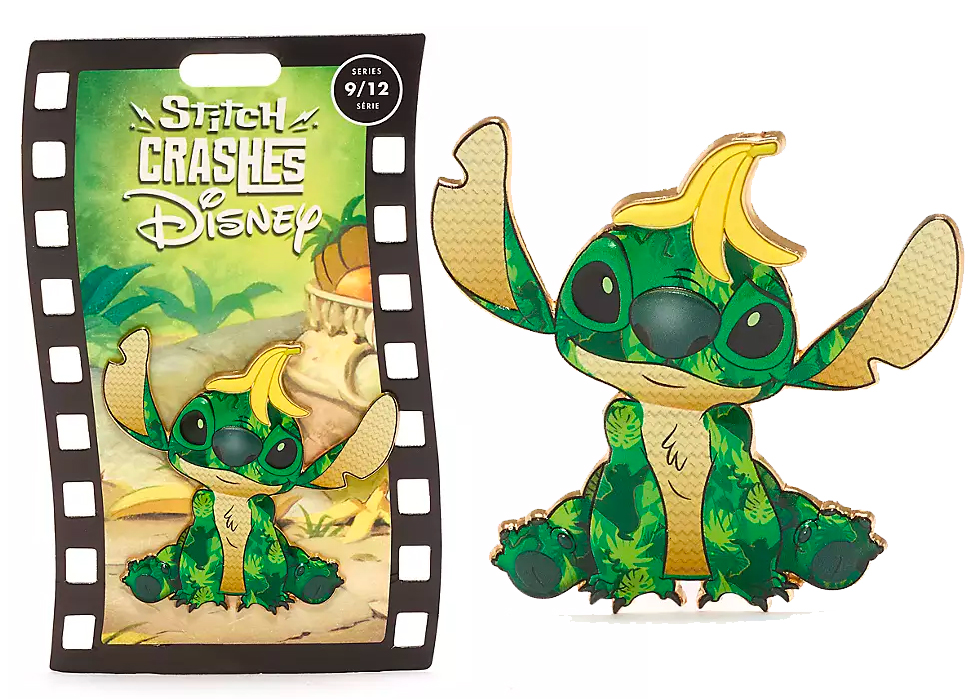 Stitch Crashes Disney : Jungle Book Pin