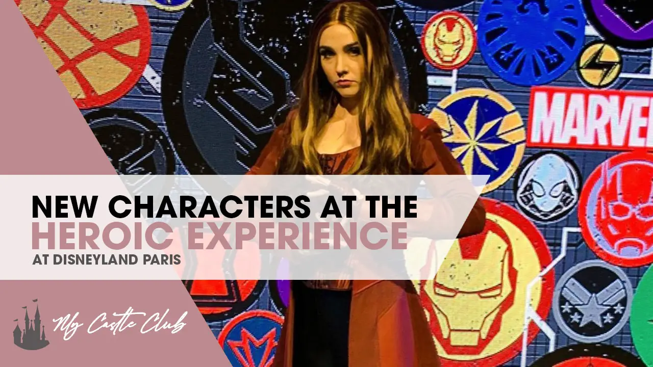 New Marvel Characters at the Heroic Experience at Disneyland Paris