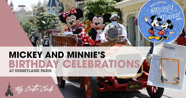 Celebrate Mickey and Minnie’s Birthday at Disneyland Paris – 18th November