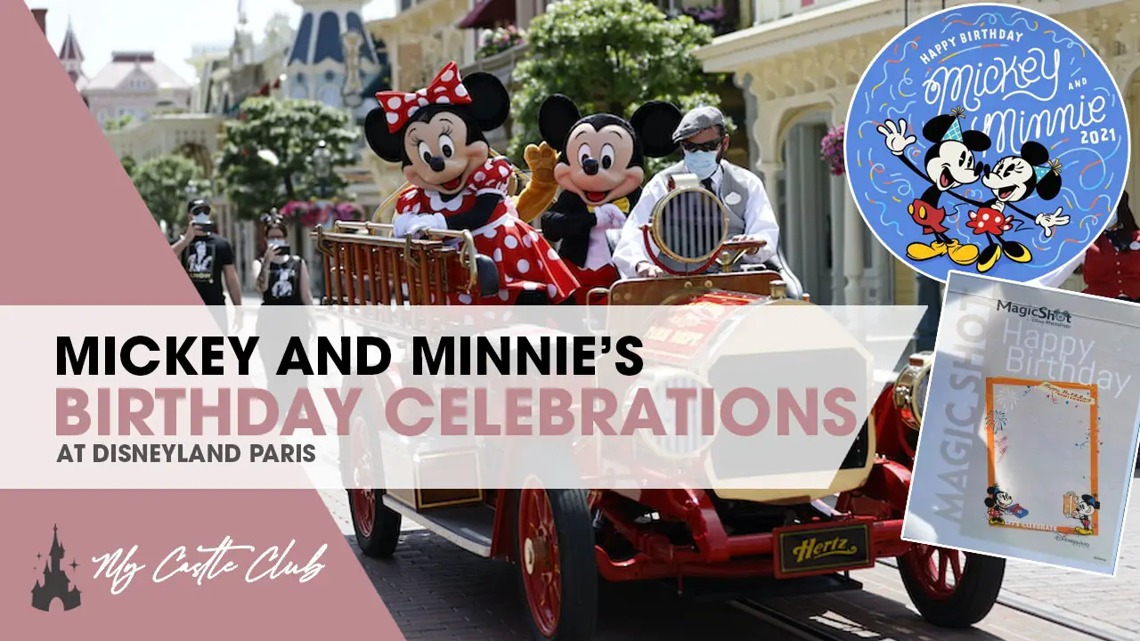 Celebrate Mickey and Minnie’s Birthday at Disneyland Paris – 18th November