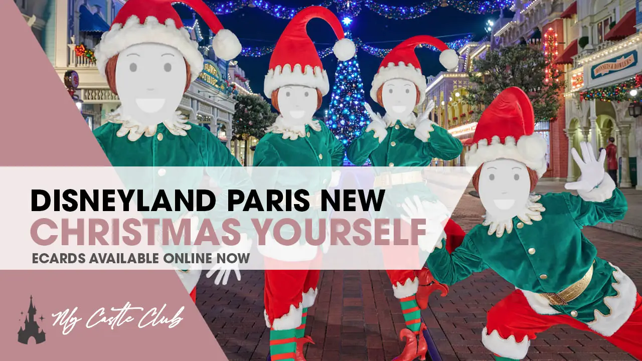 Disneyland Paris E-Card Christmas YoursELF