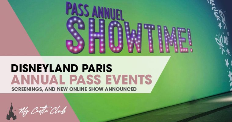 More Annual Pass Holder Events and Screenings Announced at Disneyland Paris
