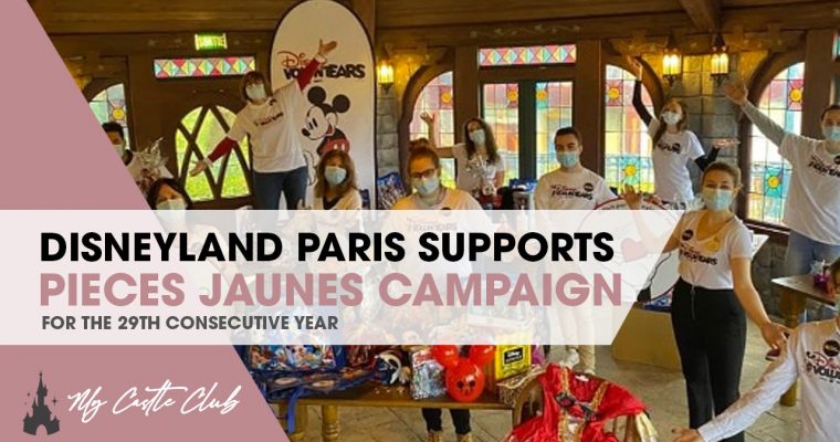 DISNEYLAND® PARIS SUPPORTS THE PIECES JAUNES CAMPAIGN 2022