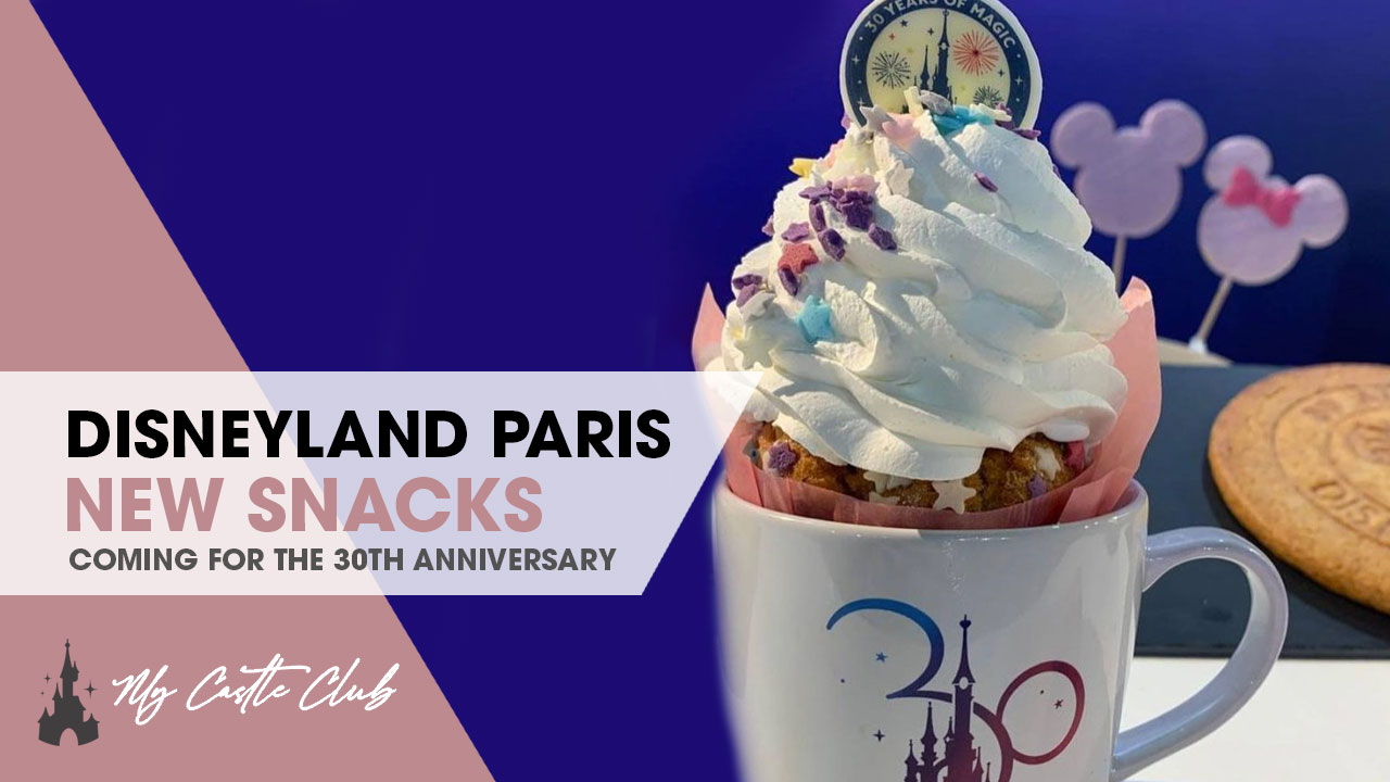30th Anniversary Treats Coming to Disneyland Paris
