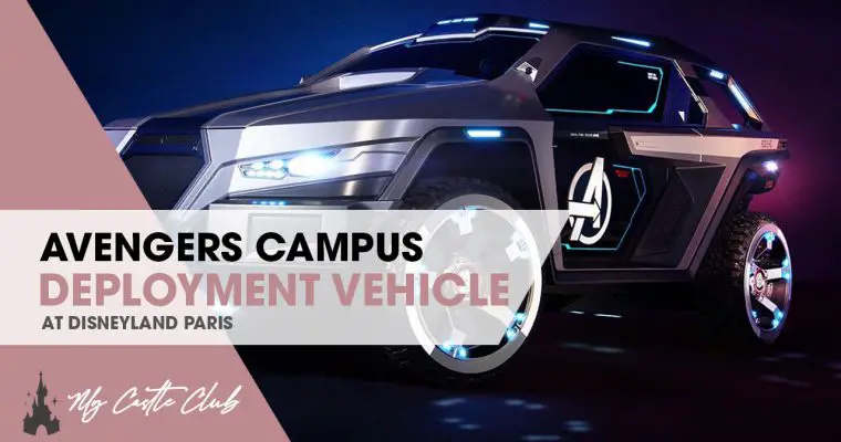 First Look at the Avengers Deployment Vehicle at Disneyland Paris Avengers Campus