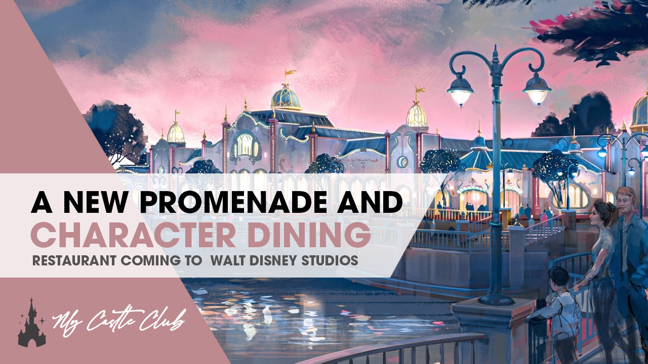 A New Promenade in a Lush Green Setting and a new Character Dining Restaurant within the Walt Disney Studios